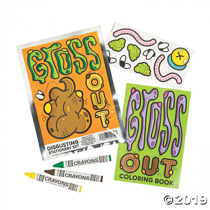 Gross-Out Stationery Sets (Per Dozen)