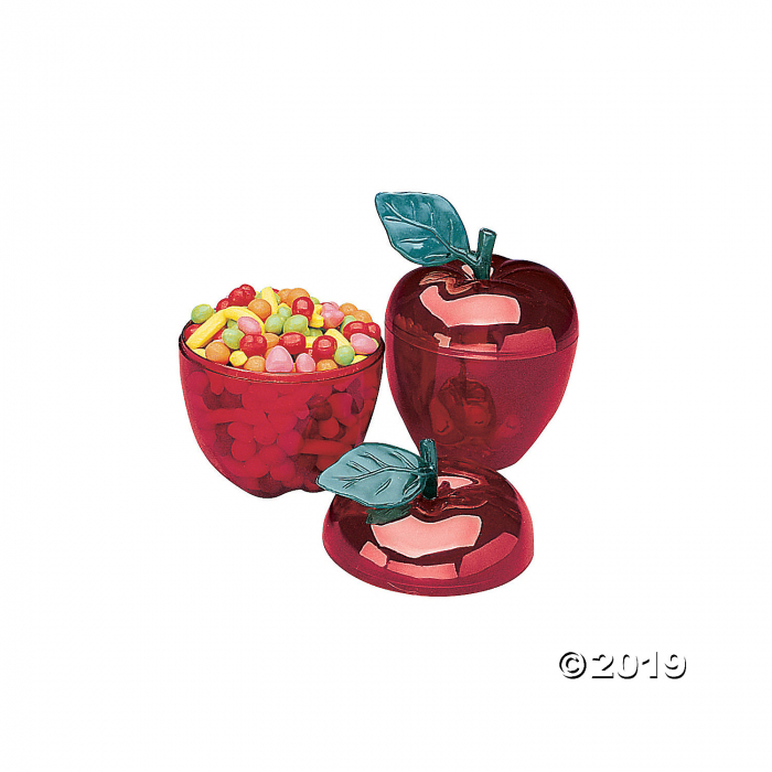Red Apple Favor Containers (Per Dozen)