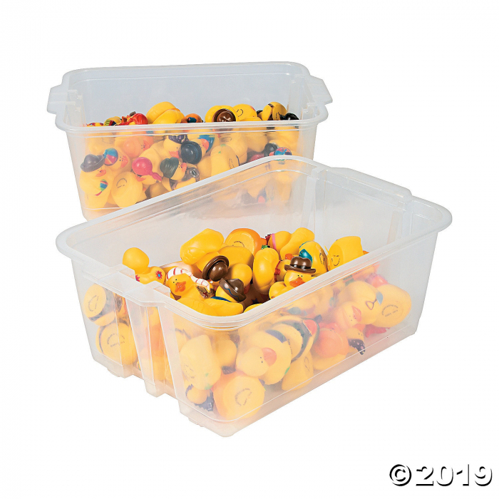 Clear Classroom Storage Tubs (6 Piece(s))
