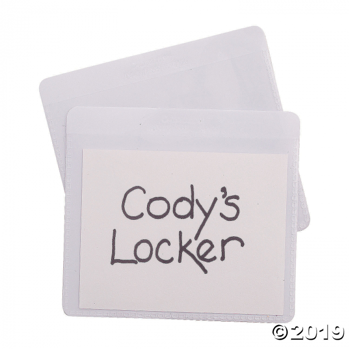 Clear Self-Adhesive Labeling Pockets (25 Piece(s))