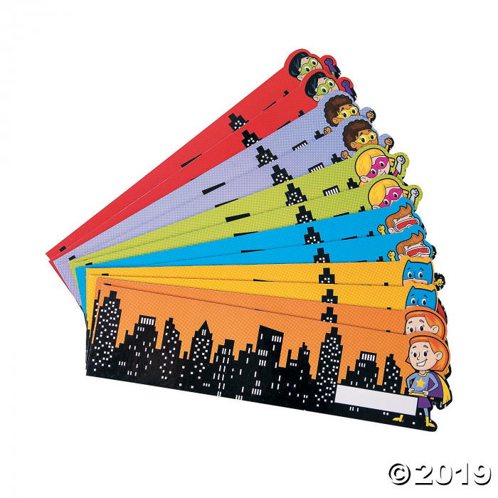 Superhero Library Dividers (Per Dozen)