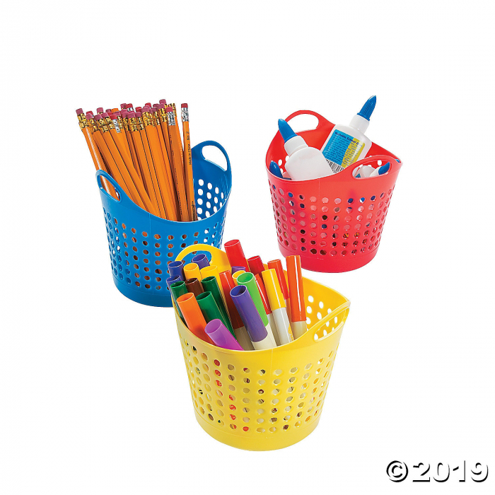 Round Classroom Storage Baskets (Per Dozen)