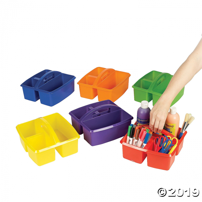3 Compartment Classroom Storage Caddies (1 Set(s)) 3 Compartment Classroom Storage Caddies (1 Set(s))
