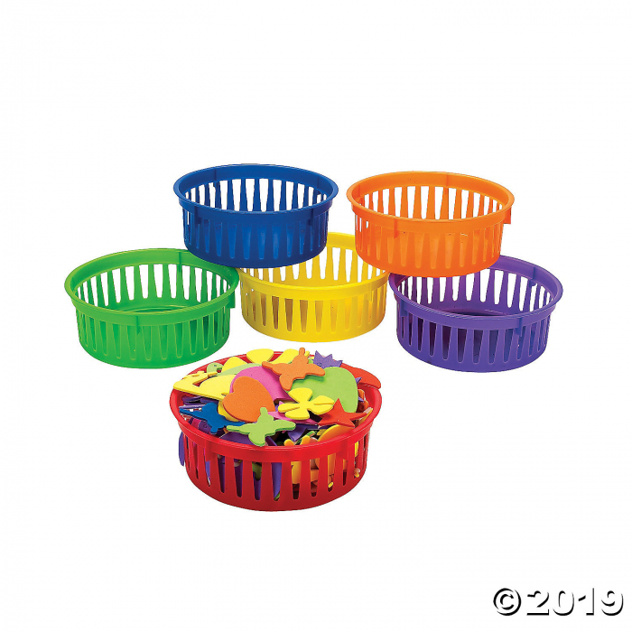 Classroom Small Round Storage Baskets (1 Set(s))
