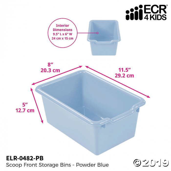 ecr4kids scoop front storage bins