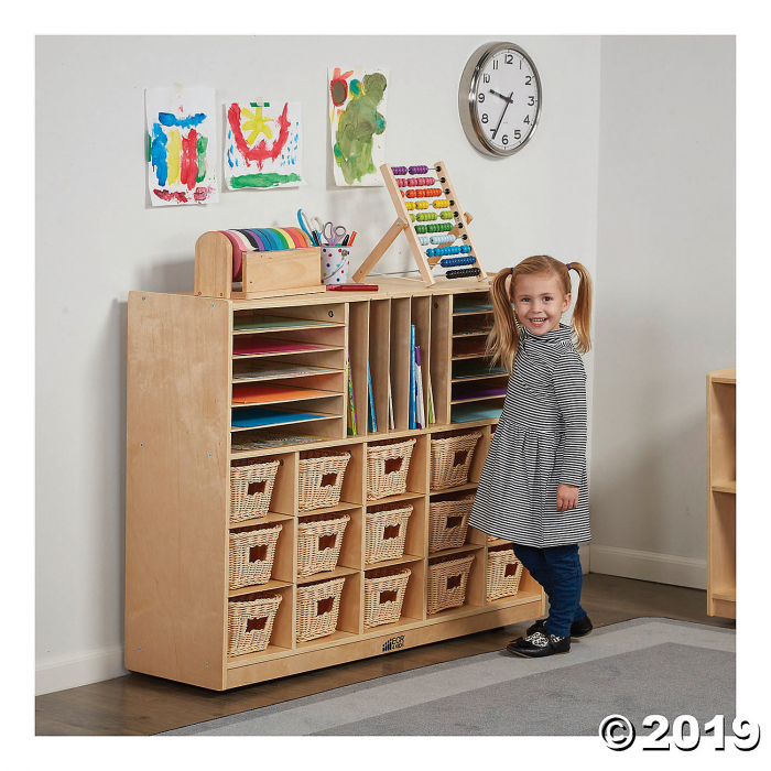 ECR4Kids Birch Multi-Section Storage Cabinet (1 Piece(s))