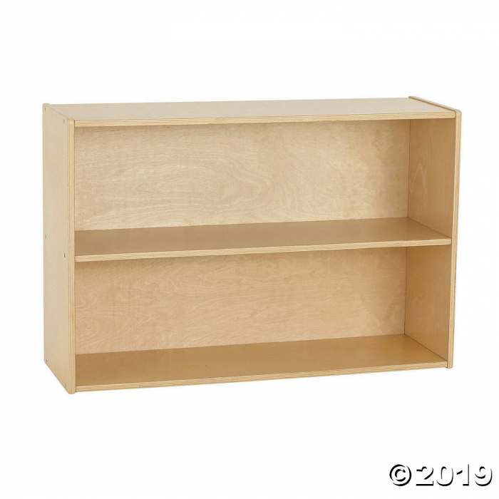 Birch Streamline 2-Shelf Storage Cabinet with Back 24in H (1 Unit(s))