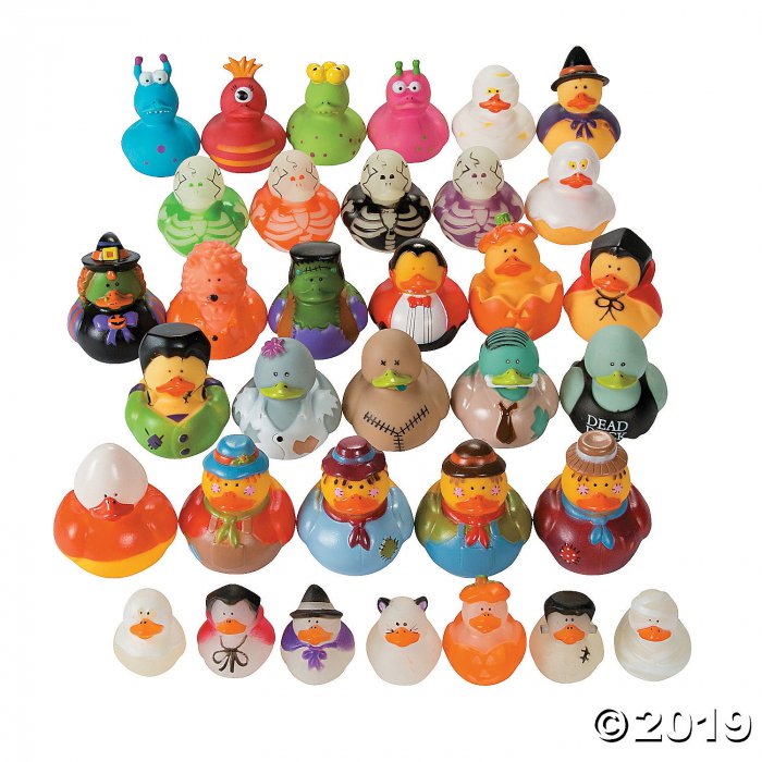 Halloween Rubber Ducky Assortment (50 Piece(s))