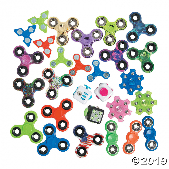 Fidget Spinner & Fidget Toy Assortment (100 Piece(s))