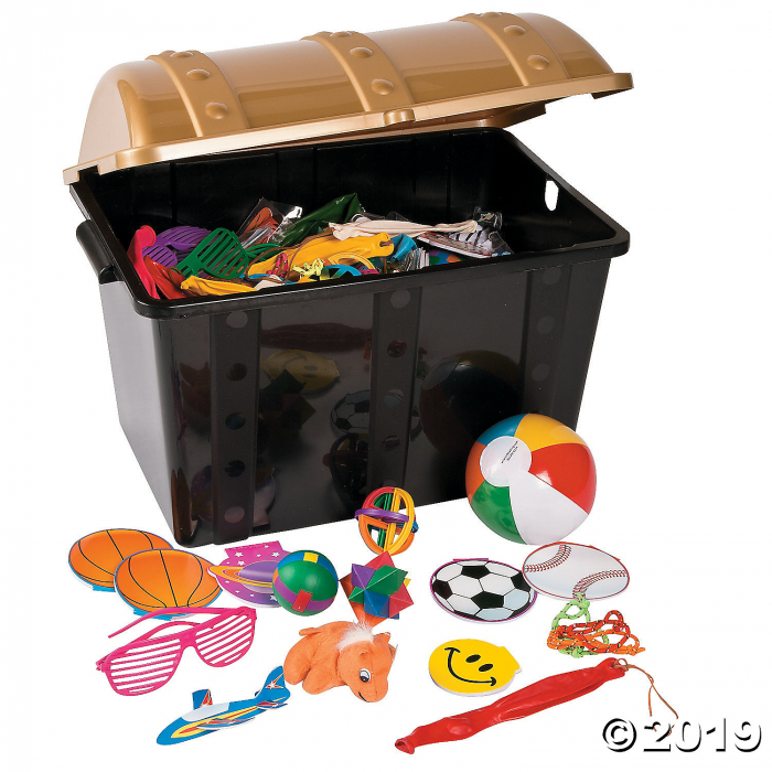 Treasure Chest with Toys (500 Piece(s))