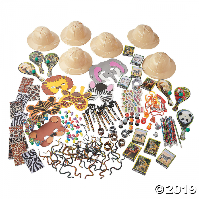 Deluxe Safari Toy Assortment (250 Piece(s))