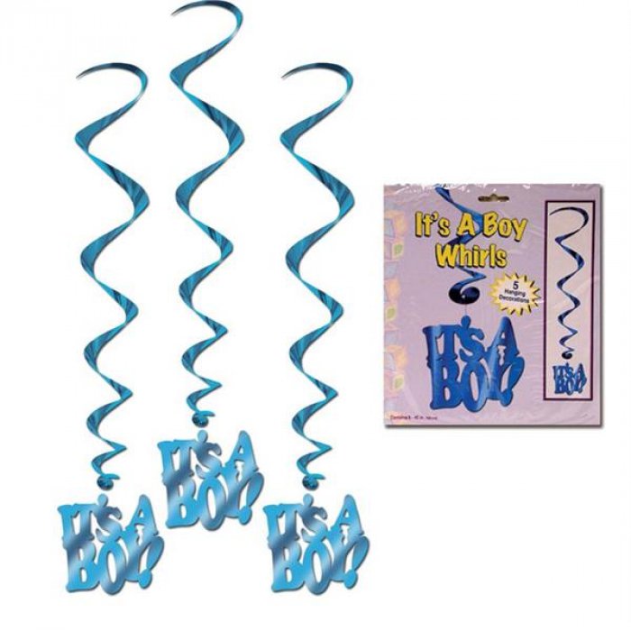 Its A Boy Whirl Decorations