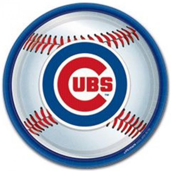 Chicago Cubs 9" Plates