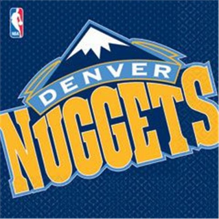 Denver Nuggets Lunch Napkins - 16 Per Unit