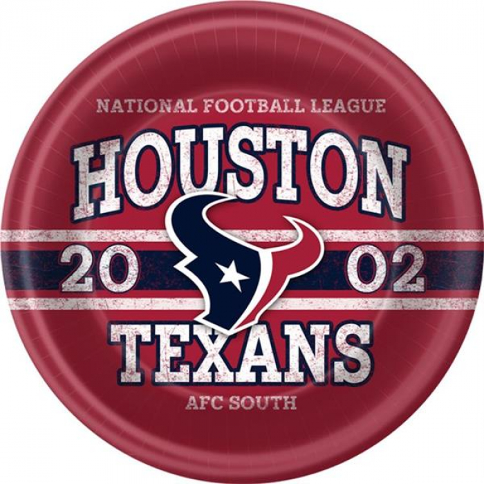 Houston Texans 9" Plates