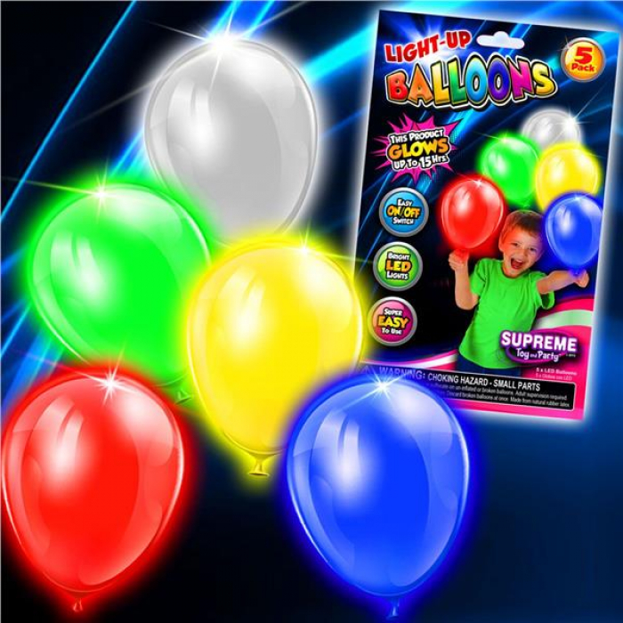 LED Balloon Lights (Per 5 pack)