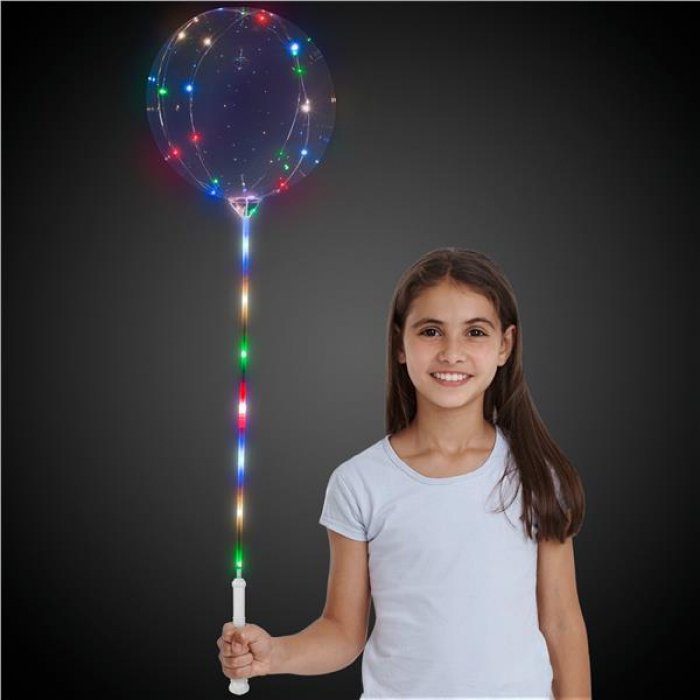 LED Lollipop Balloonâ¢ with White Handle
