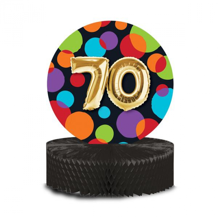 70th Birthday Balloon Centerpiece Glowuniverse Com