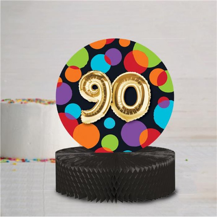 90th Birthday Balloon Centerpiece