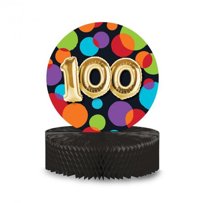 100th Birthday Balloon Centerpiece