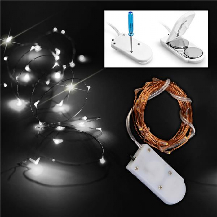 LED White 78" String Lights (Per 6 pack)