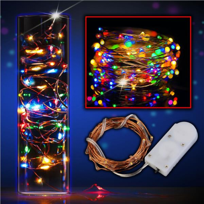 LED Multi Color 78"  String Lights (Per 6 pack)