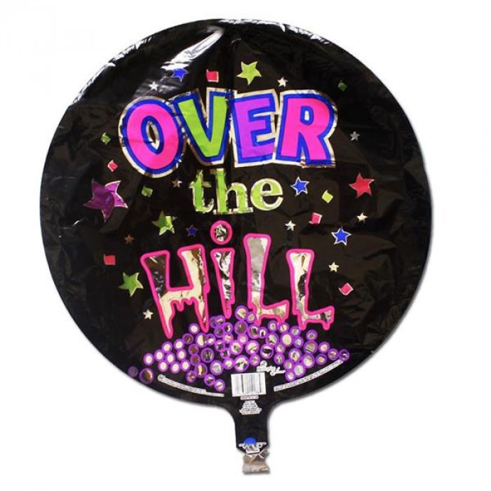 Over The Hill Birthday 18"  Balloon