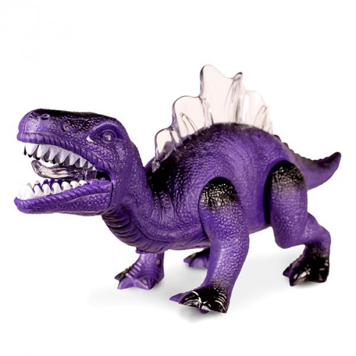 LED Walking Purple Dinosaur Toy