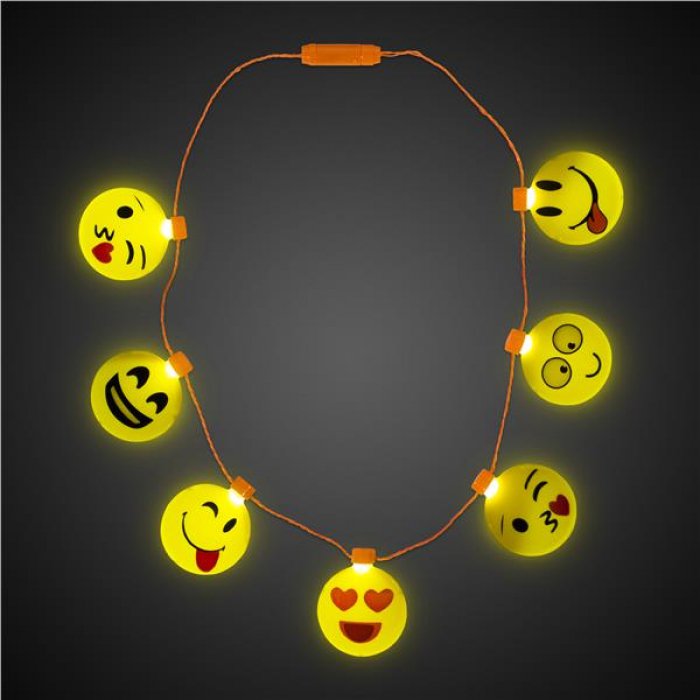 LED Emojicon Necklace