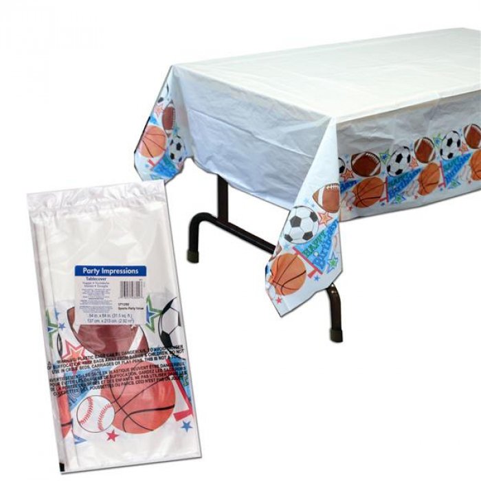 Sports Party Table Cover (Per Piece)