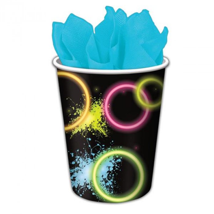 Glow Party 9 oz Cups (Per 8 pack)