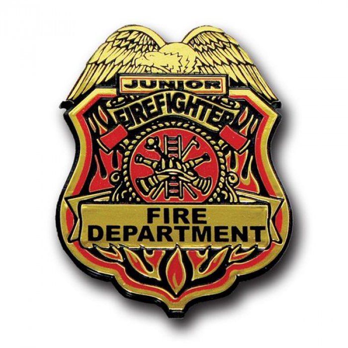 Firefighter Junior Badges (Per 12 pack)
