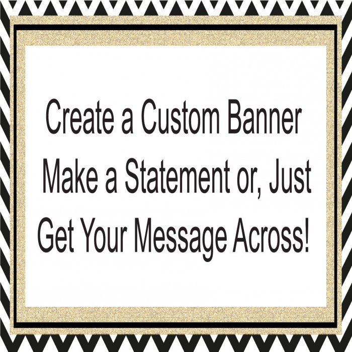 Special Occasion Custom Banner - 12 x 24