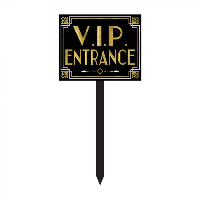 Glitz & Glam VIP Yard Sign