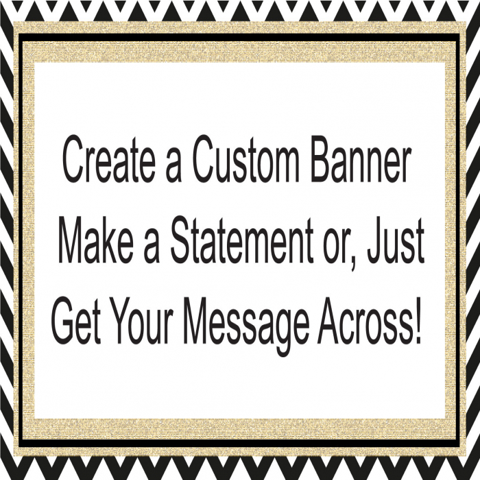 Special Occasion Custom Banner - 24 x 48