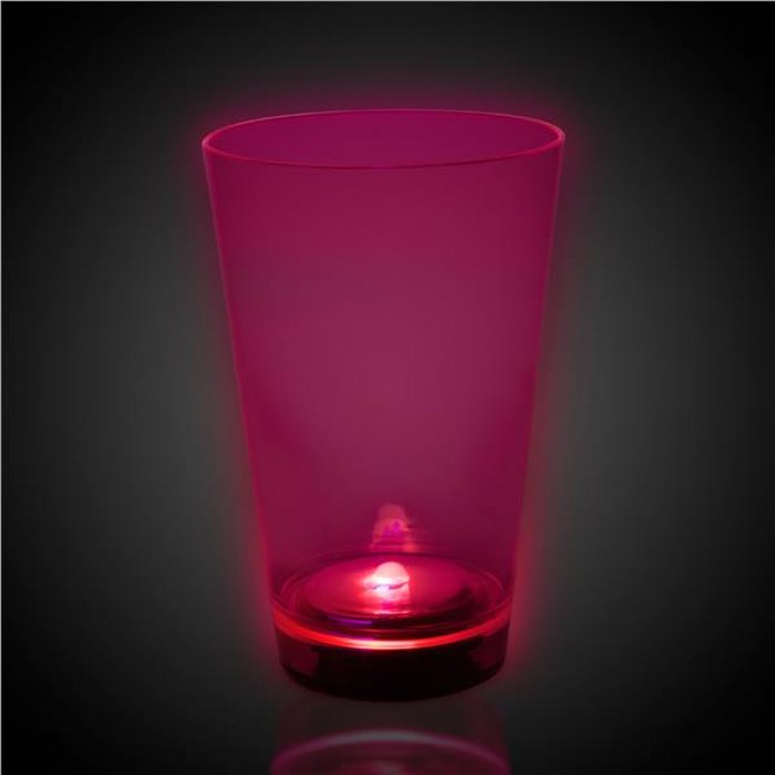 Neon Pink LED 12 oz  Cup