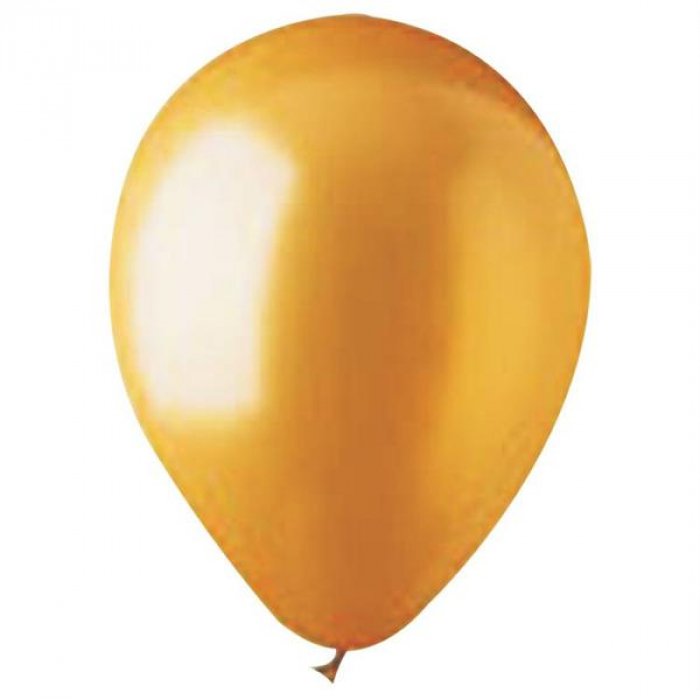 Gold Latex 12" Balloons (Per 100 pack)