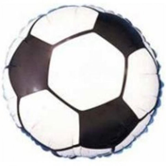 Soccer Ball Metallic 18" Balloon