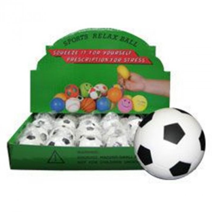 Soccer Ball Stress Balls (Per 24 pack)