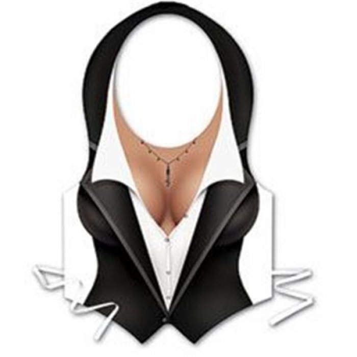 Ladies Tuxedo Vest (Per Piece)