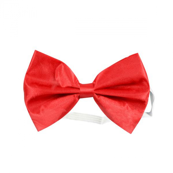 Red Satin Bowtie