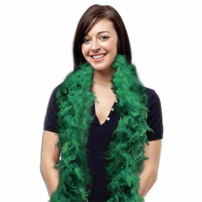 Green Feather Boa