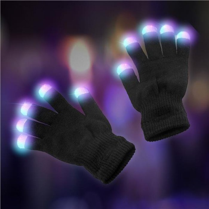 LED Rave Gloves (Per pair)