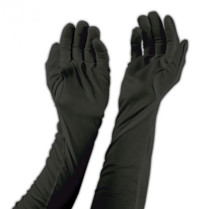 Black Elbow Gloves (Per pair)