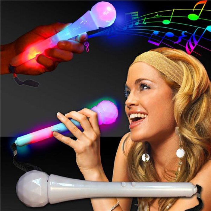 LED Sound-Activated Microphone