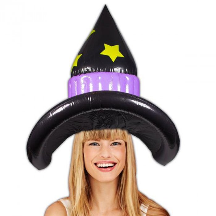 Witch Inflatable Hat | GlowUniverse.com