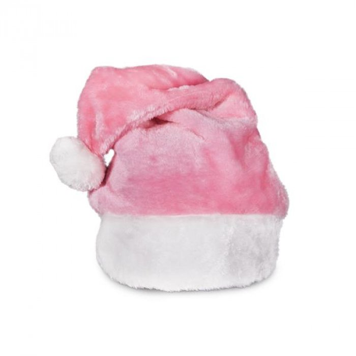 Pink Santa Plush Hat
