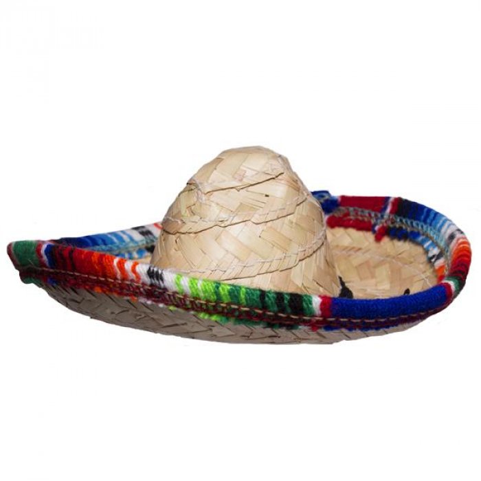 Mini Mexican Sombreros (Per 3 pack)