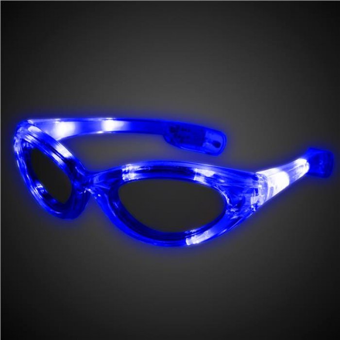 LED Blue Sunglasses