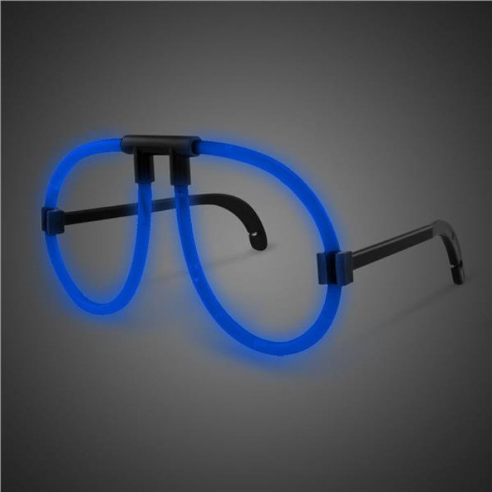 Blue Glow Eyeglasses